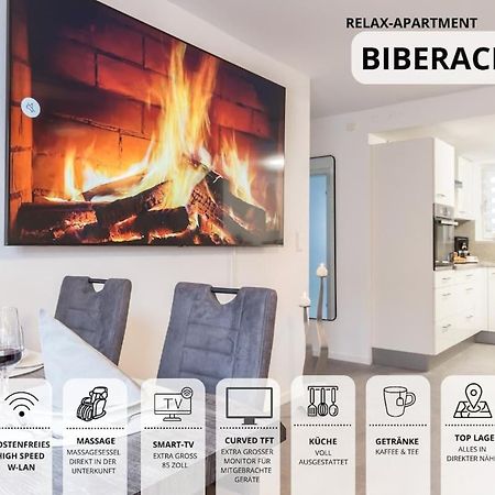 Relaxapartment 15 Massagesessel Smarttv Kueche Biberach an der Riss Ngoại thất bức ảnh